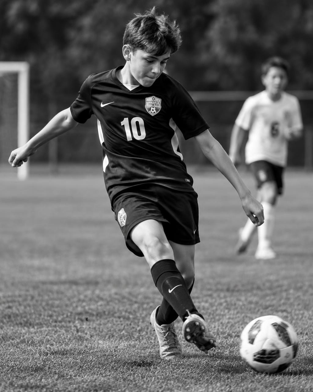 Soccer action